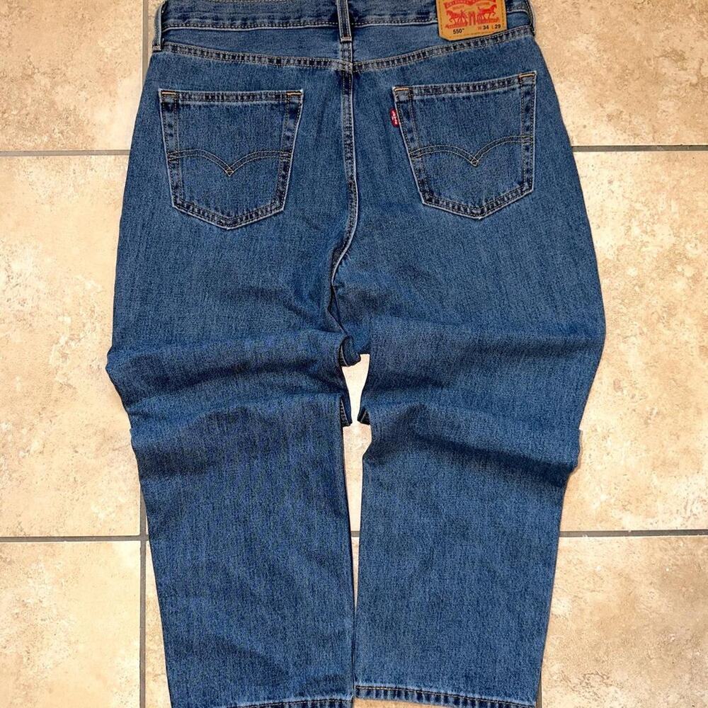 Levis 550 Denim Jeans- Size 34x29